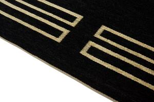 CARPET DECOR - Royal Black - koberec ROZMER CM: 160 x 230