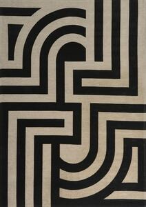 CARPET DECOR - Tiffany Black - koberec ROZMER CM: 160 x 230