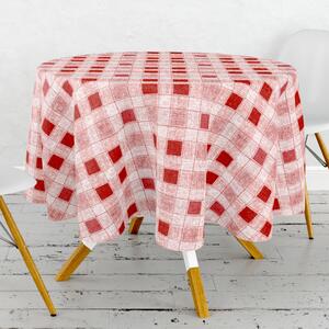 Obrus ​​PVC okrúhly Fl-1353-02 - Letná kocka (rôzne veľkosti)