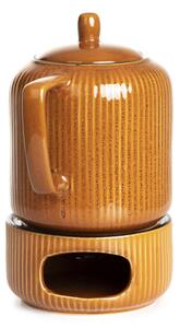 Džbán na čaj MIRANDE s ohrievačom 855578 950 ml