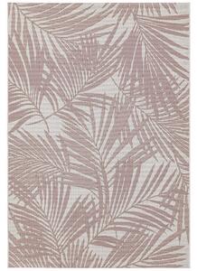 ASIATIC LONDON Alfresco Patio Pink Palm - koberec ROZMER CM: 160 x 230