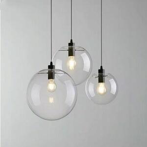 TooLight Stropné svietidlo Lassi Black transparentné