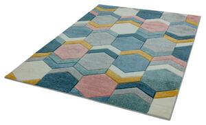 ASIATIC LONDON Sketch SK10 Hexagon Multi - koberec ROZMER CM: 120 x 170