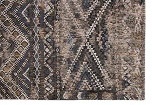 LOUIS DE POORTERE Antiquarian Kilim Black Rabat 9113 - koberec ROZMER CM: 140 x 200