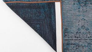 LOUIS DE POORTERE Medallion 8255 Grey Turquoise - koberec ROZMER CM: 140 x 200