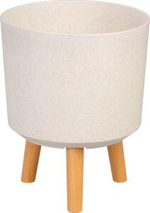 Kvetináč Strend pro, farba White Weath Finish, 24,5x24,5x31 cm