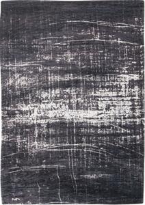 LOUIS DE POORTERE Mad Men Griff 8655 White On Black - koberec ROZMER CM: 140 x 200