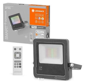 Ledvance - LED RGBW reflektor FLOODLIGHT LED/20W/230V 3000K IP65 Wi-Fi + diaľkový ovládač