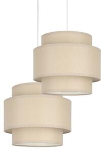 Brilagi - Luster na lanku RESNA 2xE27/60W/230V pr. 30 cm béžový