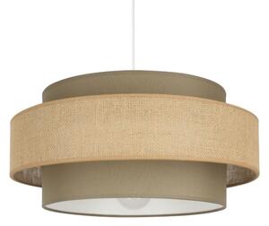 Brilagi - Závesný luster na lanku RESNA 1xE27/60W/230V, priemer 40 cm, hnedá/béžová