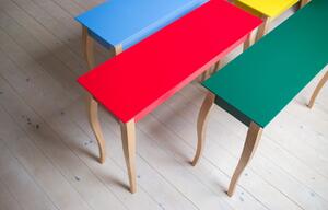 RAGABA Lillo konzolový stôl úzky FARBA: nebeská modrá/drevo