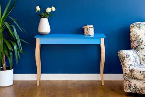 RAGABA Lillo konzolový stôl široký FARBA: petrolejová modrá
