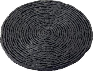 Hyacintová podložka Serax Surface M 26 cm, čierna (6 ks)