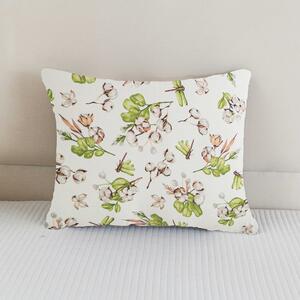 Dekoračný poťah na vankúš GOSSIRA 40x50 cm biely