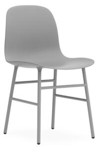 Normann Copenhagen Stolička Form, grey/steel