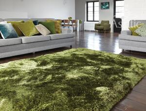 ASIATIC LONDON Plush Green - koberec ROZMER CM: 120 x 170