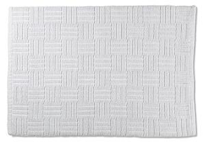 Biela bavlnená kúpeľňová predložka Kela Leana, 50 x 80 cm
