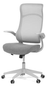 Kancelárska stolička v sivom sieťovanom materiáli (a-A182 sivá)