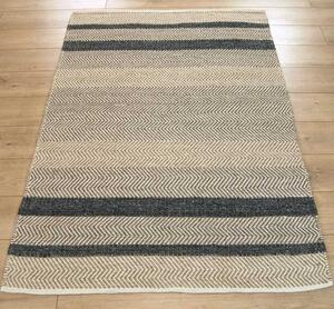 ASIATIC LONDON Fields Ebony - koberec ROZMER CM: 120 x 170