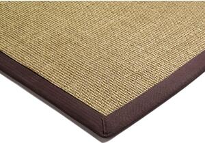 ASIATIC LONDON Sisal Linen/Chocolate - koberec ROZMER CM: 200 x 300
