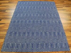 ASIATIC LONDON Sloan Blue - koberec ROZMER CM: 120 x 170