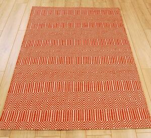 ASIATIC LONDON Sloan Orange - koberec ROZMER CM: 120 x 170