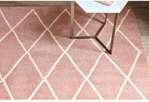 ASIATIC LONDON Albany Diamond Pink - koberec ROZMER CM: 200 x 300