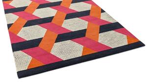 ASIATIC LONDON Camden Orange - koberec ROZMER CM: 200 x 300