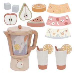 TookyToy Drevený smoothie mixér s príslušenstvom