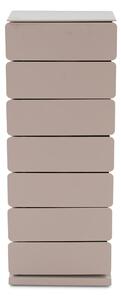 Sivo-béžová kovová komoda 37x98,5 cm Joey – Spinder Design