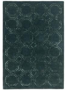ASIATIC LONDON Nexus Octagon Petrol - koberec ROZMER CM: 160 x 230