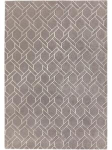 ASIATIC LONDON Nexus Fine Lines Silver - koberec ROZMER CM: 200 x 290