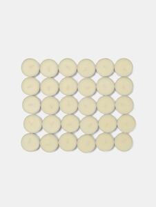 Sinsay - Sada čajových sviečok Vanilla 30 pack - krémová