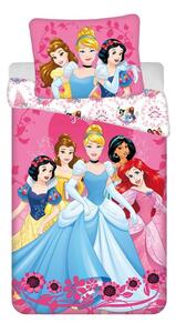 JERRY FABRICS Obliečky Princezné Heart Bavlna, 140/200, 70/90 cm