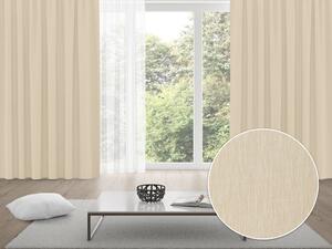 Biante 100% zatemňovací záves Blackout BKM-304 Krémový melír - šírka 140 cm 140x150 cm