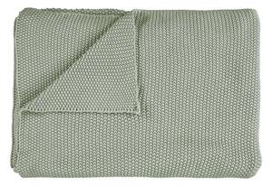 Dizajnový pléd Nordic Knit by Marc O´Polo, 130x170 cm, Garden green