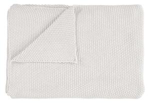 Dizajnový pléd Nordic Knit by Marc O´Polo, 130x170 cm, Off white