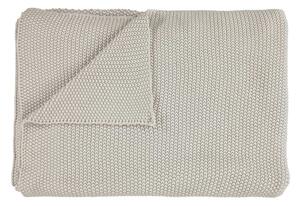 Dizajnový pléd Nordic Knit by Marc O´Polo, 130x170 cm, Oatmeal