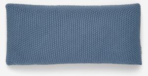 Dizajnový dekoračný vankúšik Nordic Knit by Marc O´Polo, 30x60 cm, Smoke blue