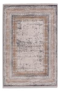TKANÝ KOBEREC, 80/150 cm krémová, zlatá Novel - Koberce
