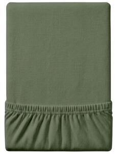 Jersey plachta EXCLUSIVE tmavozelená 90x200 cm, 100% bavlna