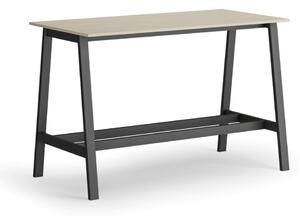 Vysoký barový stôl, 1600 x 800 mm, breza