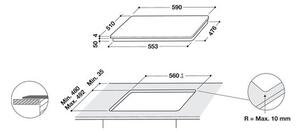 Whirlpool WL S5360 BF/W + kupóny na daľší nákup - Indukčná varná doska