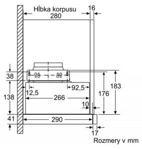 Bosch DFL063W56 + kupóny na daľší nákup - Výsuvný odsávač pár