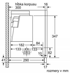 Bosch DFR067A52 + kupóny na daľší nákup - Výsuvný odsávač pár