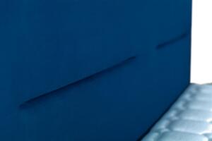 MOOD posteľ Divend Line s nožným výklopom 2215/čierna PLOCHA SPANIA: 140 x 200 cm