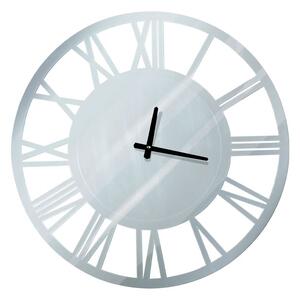 Dekoračné vintage sklenené nástenné hodiny