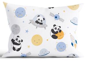 Bavlnená obliečka na vankúš Renforcé 40 × 60 cm – Vesmírna panda