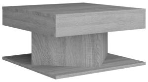 Konferenčný stolík sivý dub sonoma 57x57x30 cm spracované drevo