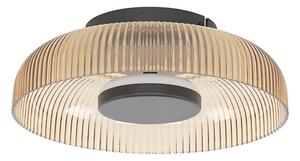 ITALUX WL-36482-YLL-LED Stropné svietidlo PASSO LED/8W/230V 3000K priemer 25 cm dýmovo-béžová